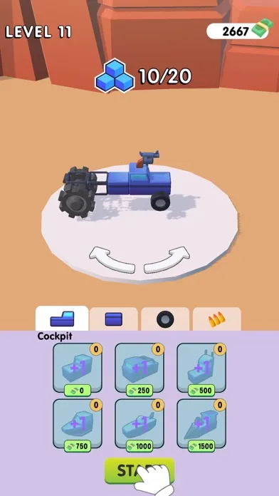 Captures d'écran de Car Build & Battle