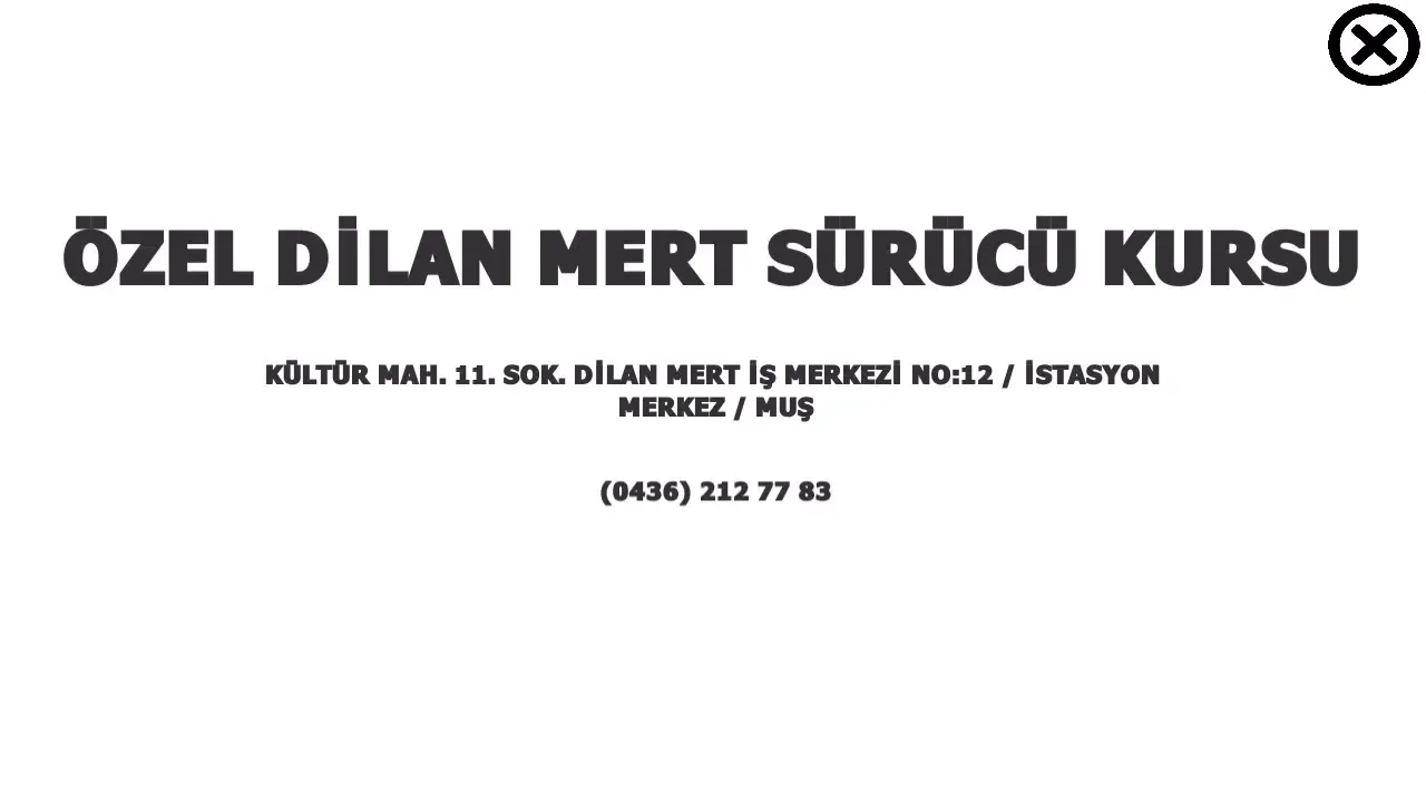 Dilan Mert Sürücü Kursu | Ehli Screenshots