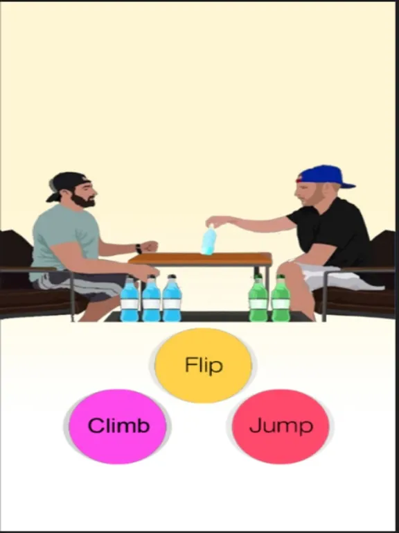 Ảnh chụp màn hình của Water Bottle Flip -  Arcade Challenge pro! iPad 