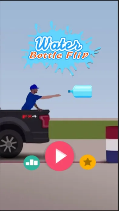 Ảnh chụp màn hình của Water Bottle Flip -  Arcade Challenge pro!