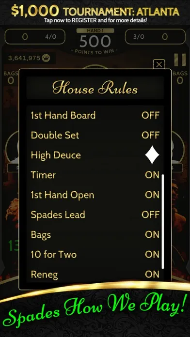 Black Spades Ekran Görüntüleri