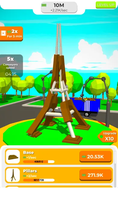 Idle Landmark - Tycoon Game Ekran Görüntüleri