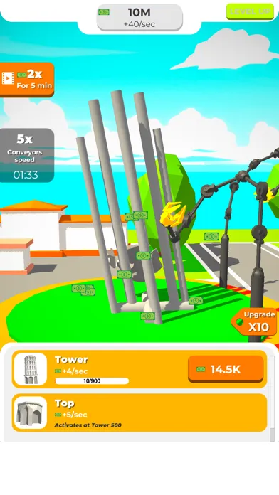Idle Landmark - Tycoon Game Ekran Görüntüleri