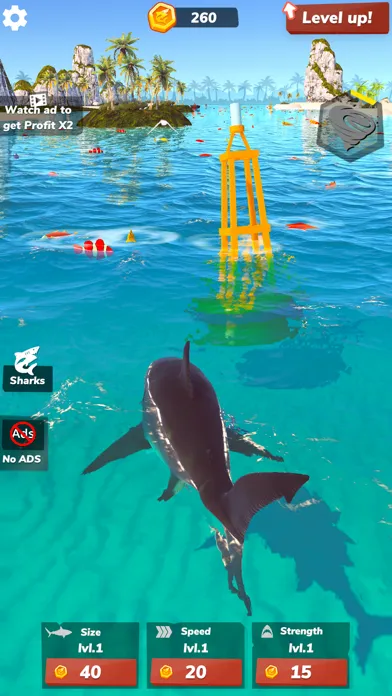 Idle Shark 2-Mega Tycoon Game Screenshots