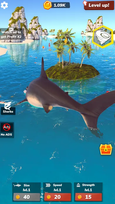 Idle Shark 2-Mega Tycoon Game Screenshots
