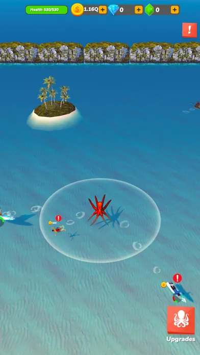 Capturas de tela do Octopus RPG - Mega Fight