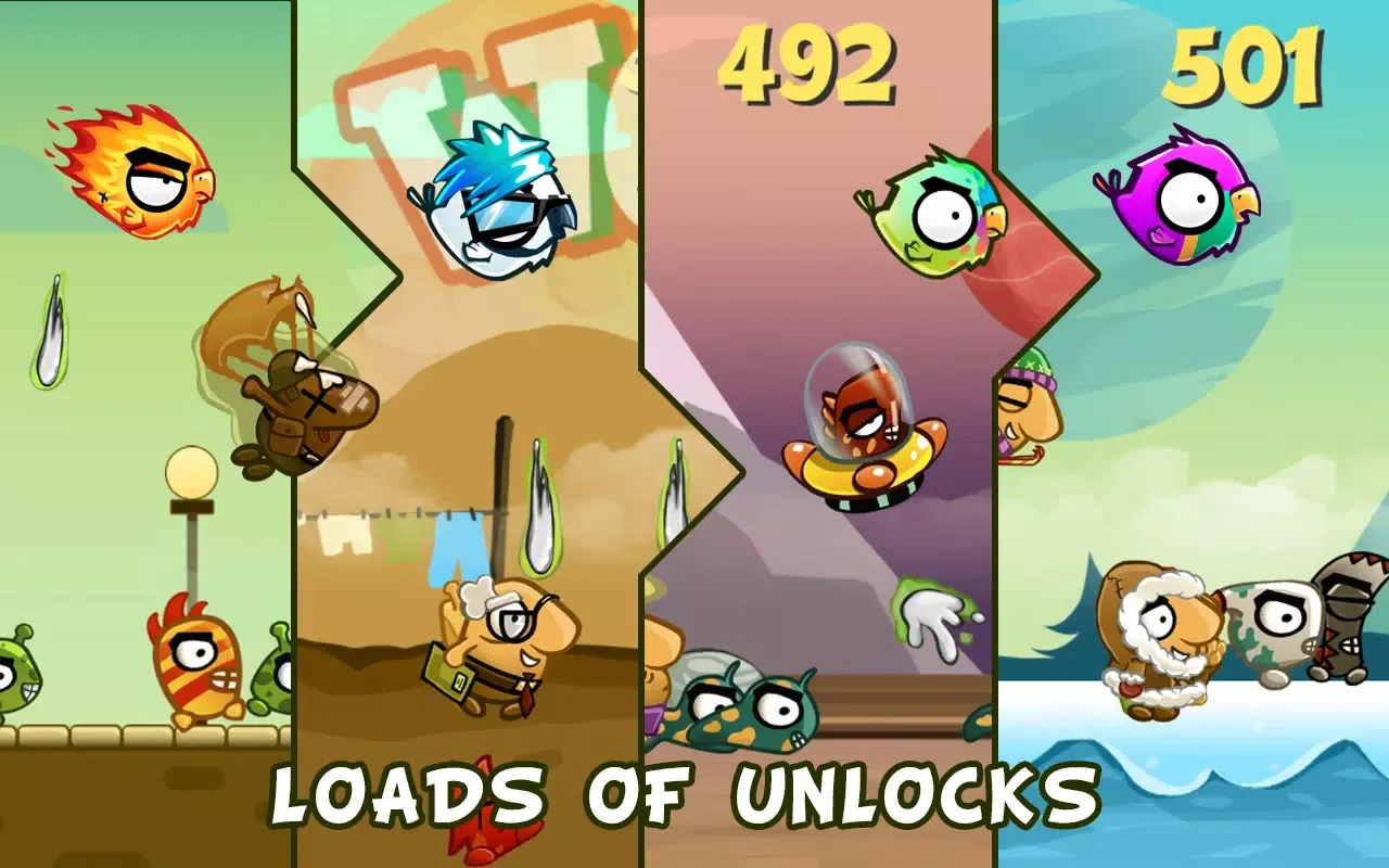 Messy Bird Screenshots