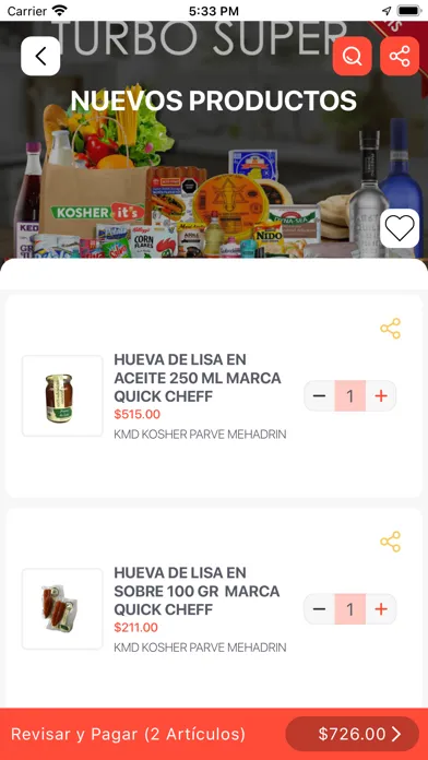 Tangkapan layar Kosher its