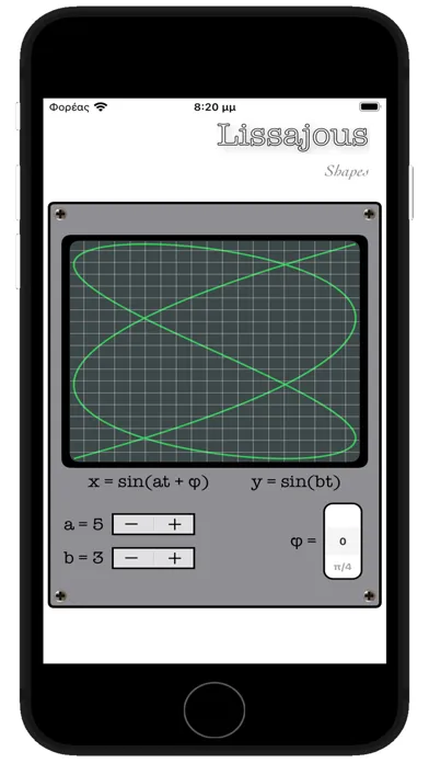 Lissajous curves应用截图