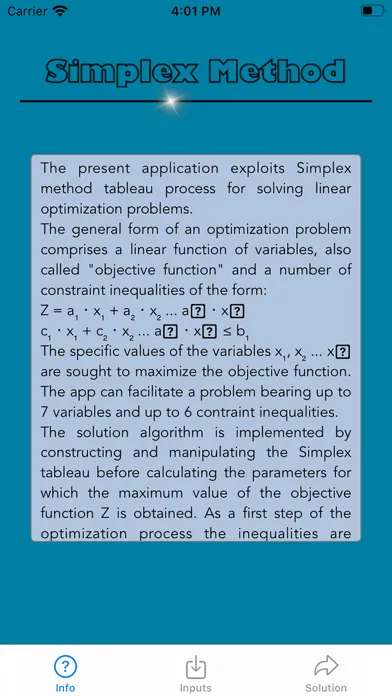 Simplex Optima应用截图