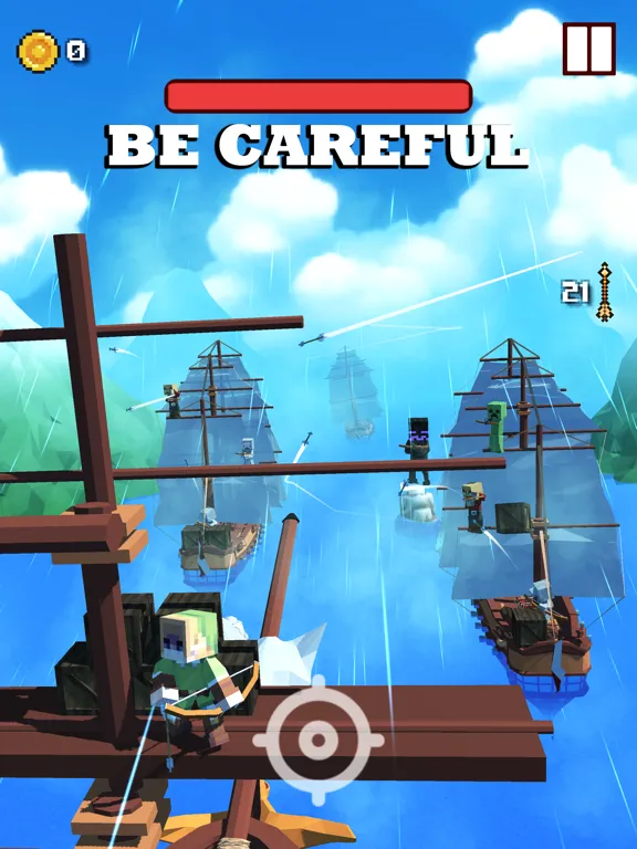 Craft Archer vs Angry Monsters iPad  স্ক্রিনশট