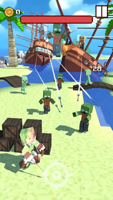 Craft Archer vs Angry Monsters স্ক্রিনশট