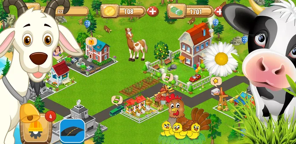 Capturas de tela do Farm World