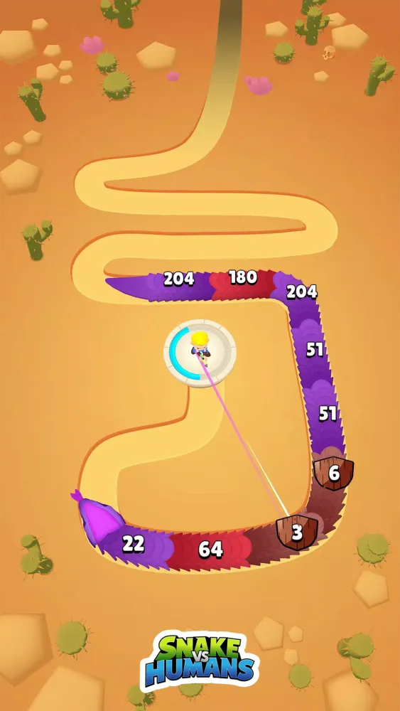 Snake vs Human سکرین شاٹس