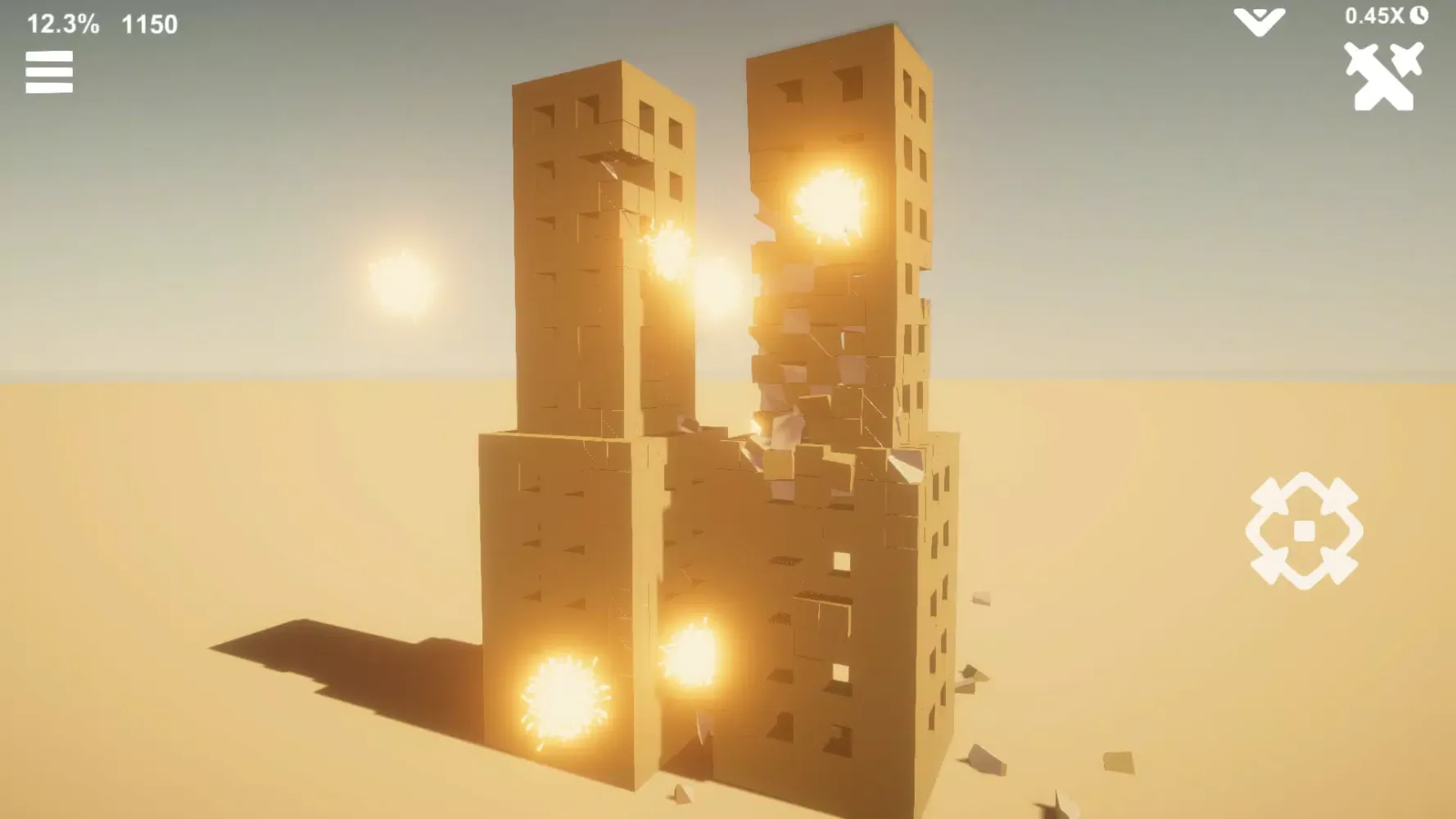 Desert Destruction Sandbox Sim Screenshots