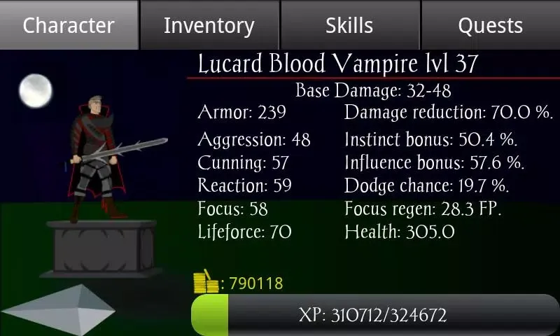 Vampire's Fall Screenshots