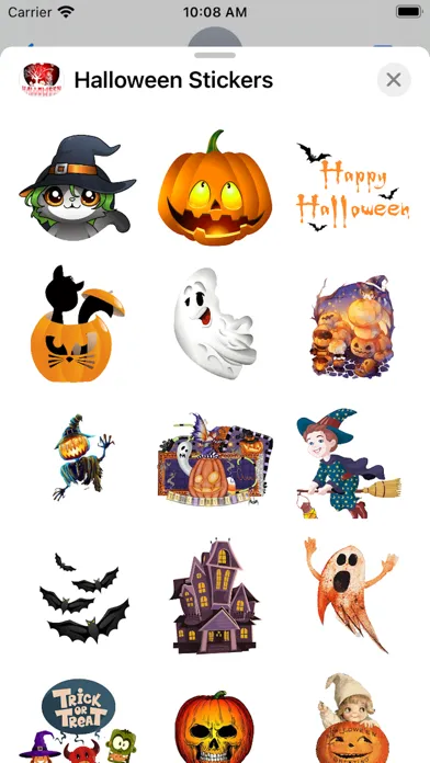 Happy Halloween Scary Stickers應用截圖