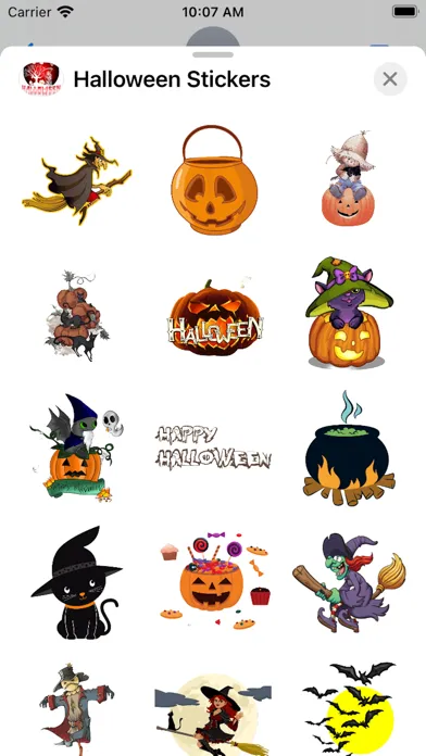 Happy Halloween Scary Stickers應用截圖
