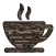 Coffee Cup Stickers Set