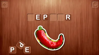 تصاویر Vegetables. Spelling puzzle.