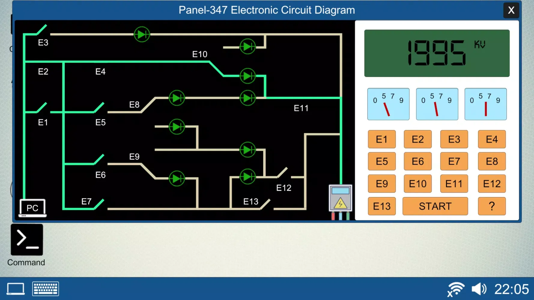 Capturas de tela do Hacker the Beginning Demo