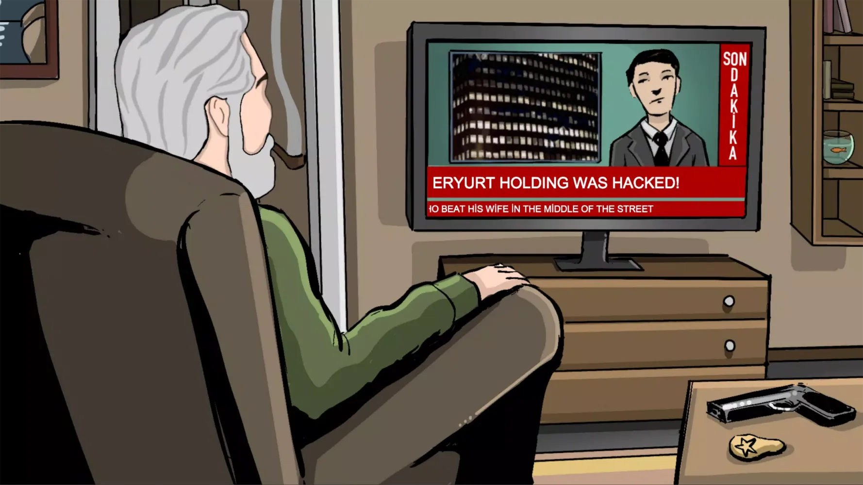 Capturas de tela do Hacker the Beginning Demo