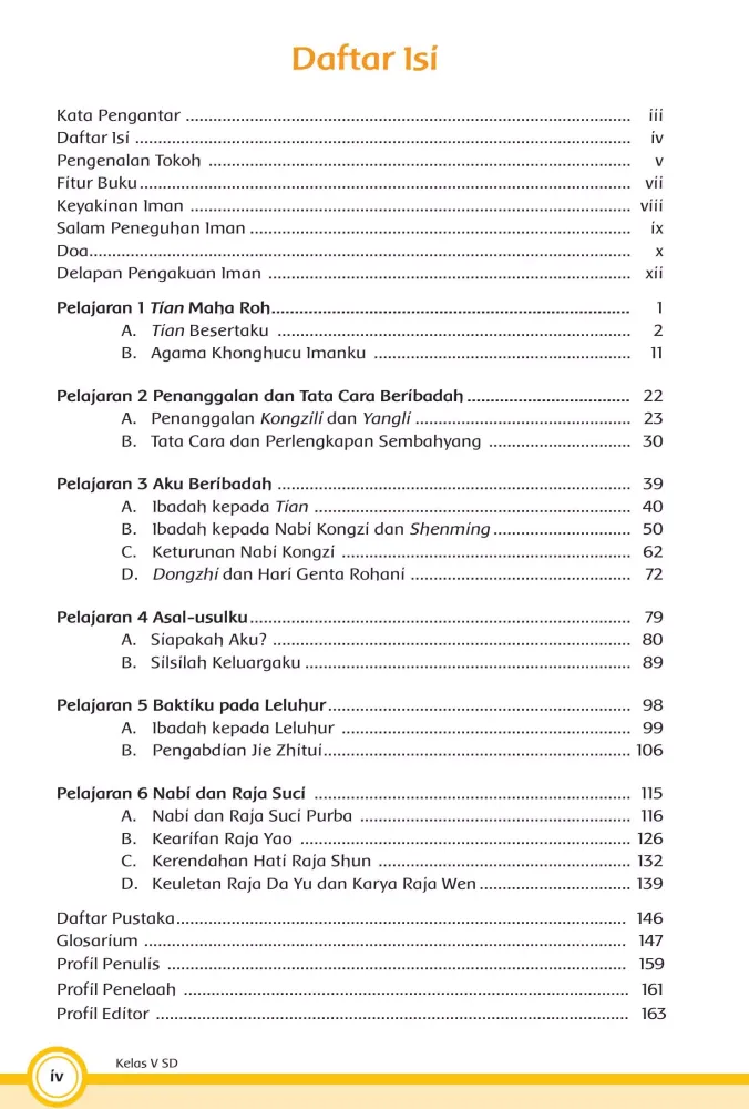 صور Buku Agama Khonghucu Kls 5 K13