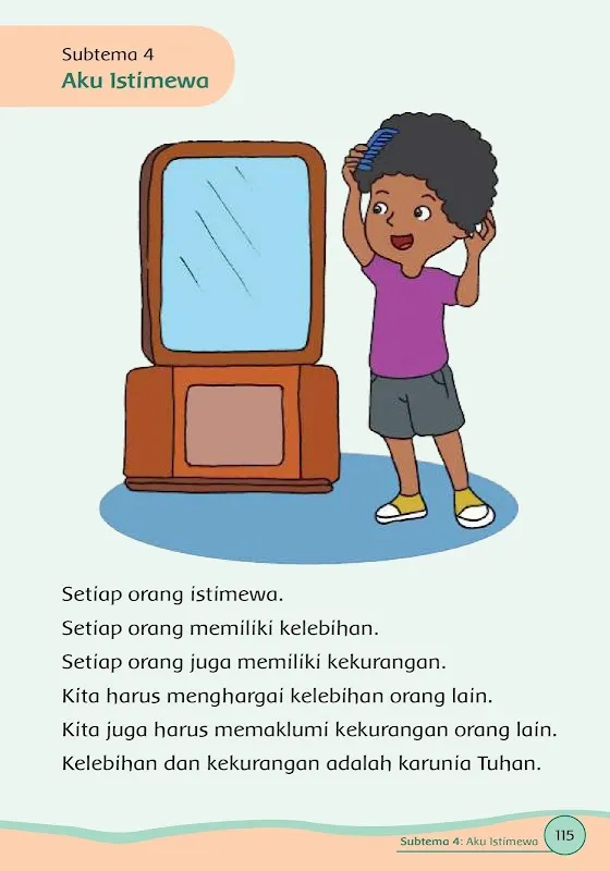 Buku Kelas 1 Tema 1 K13应用截图