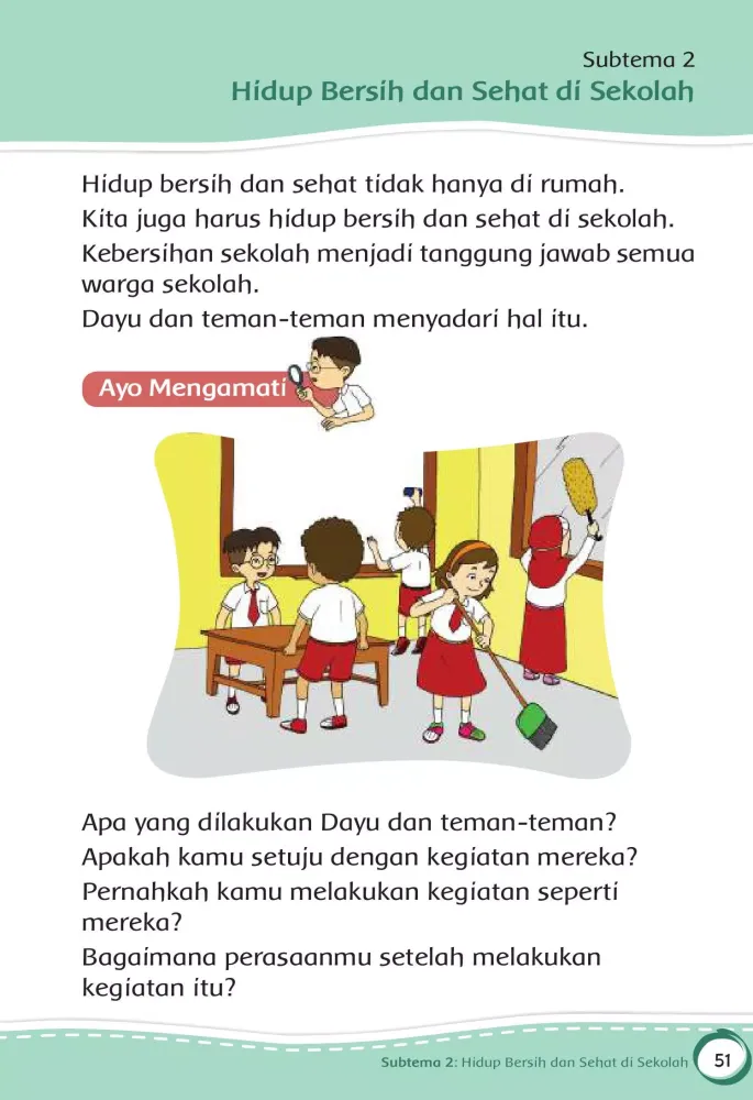 ภาพหน้าจอของ Buku Kelas 2 Tema 4 K13
