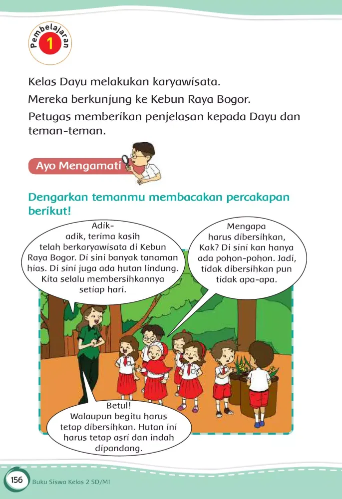 ภาพหน้าจอของ Buku Kelas 2 Tema 4 K13