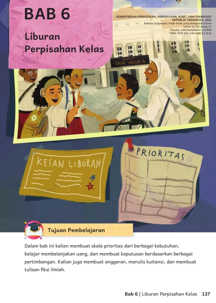 B. Indonesia Kelas 6 Merdeka スクリーンショット