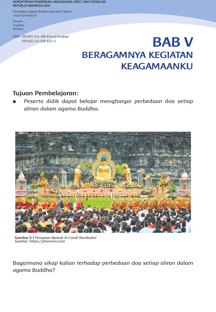 Buku Agama Budha Kls 4 Merdeka سکرین شاٹس
