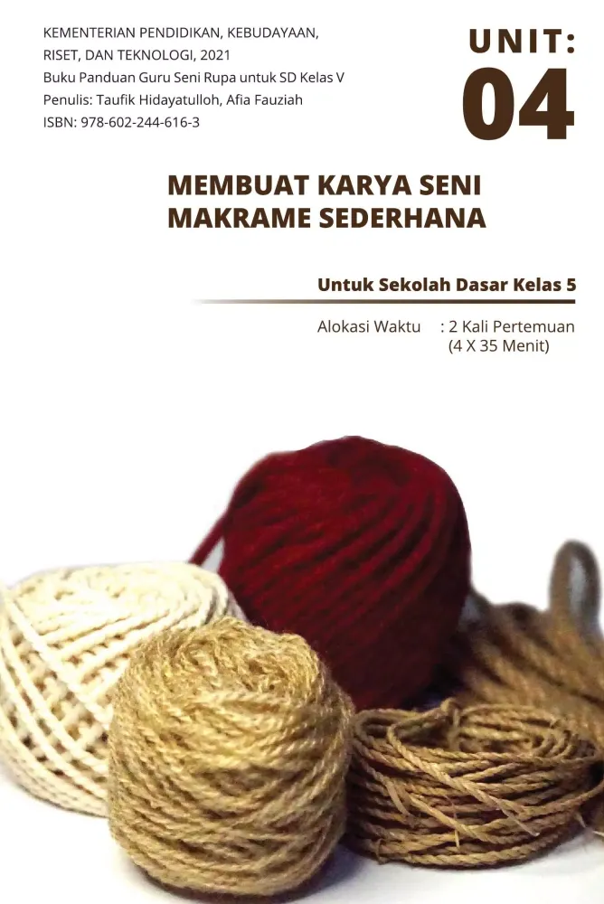 Buku Seni Rupa Kelas 5 Merdeka স্ক্রিনশট