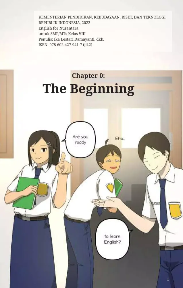 Captures d'écran de Buku B Inggris Kelas 8 Merdeka