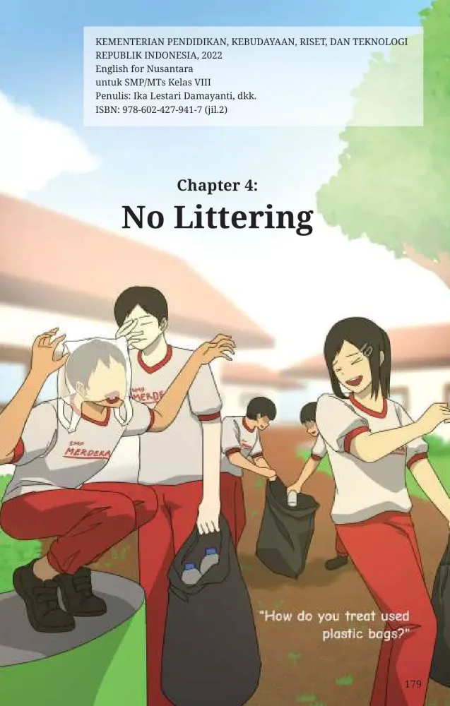 Captures d'écran de Buku B Inggris Kelas 8 Merdeka