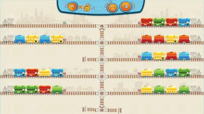ภาพหน้าจอของ Train Mix  challenging puzzle