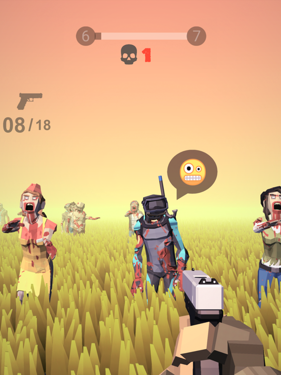 Shoot The Zombie : Last Stand iPad 应用截图