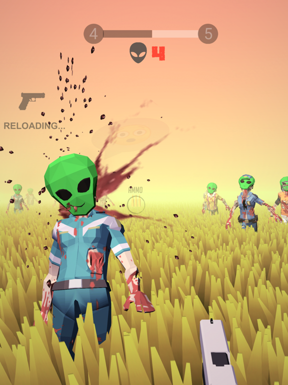 Shoot The Zombie : Last Stand iPad 应用截图