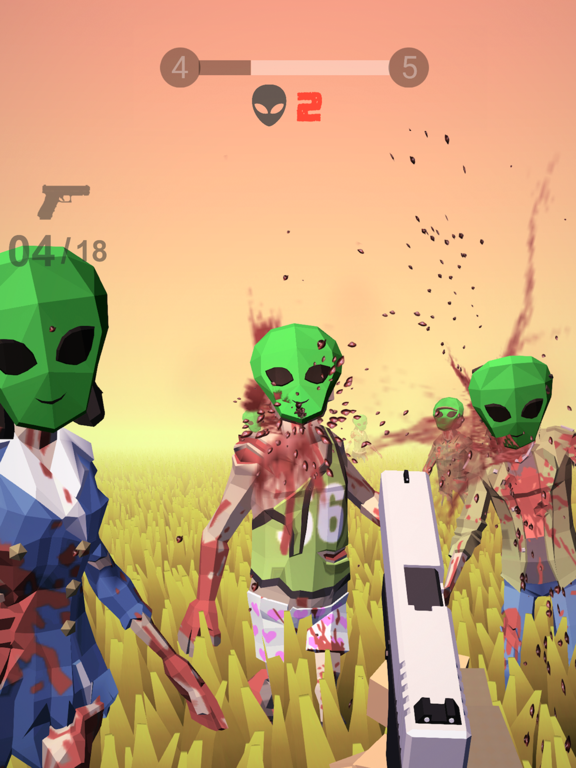 Shoot The Zombie : Last Stand iPad 应用截图