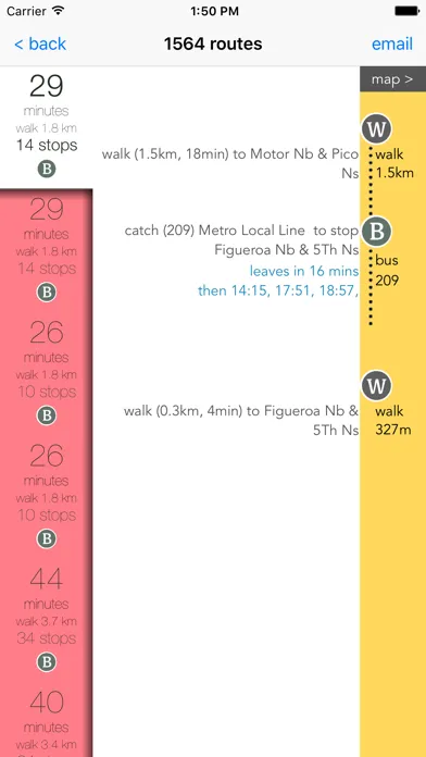 LA Public Transport Guide سکرین شاٹس