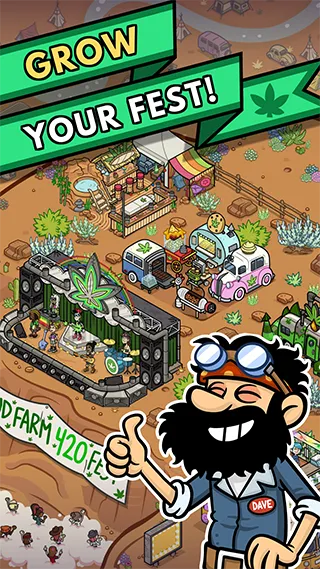 Zrzuty ekranu Bud Farm: 420