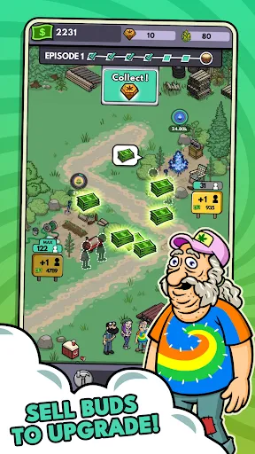 Tangkapan skrin Bud Farm: Idle Tycoon