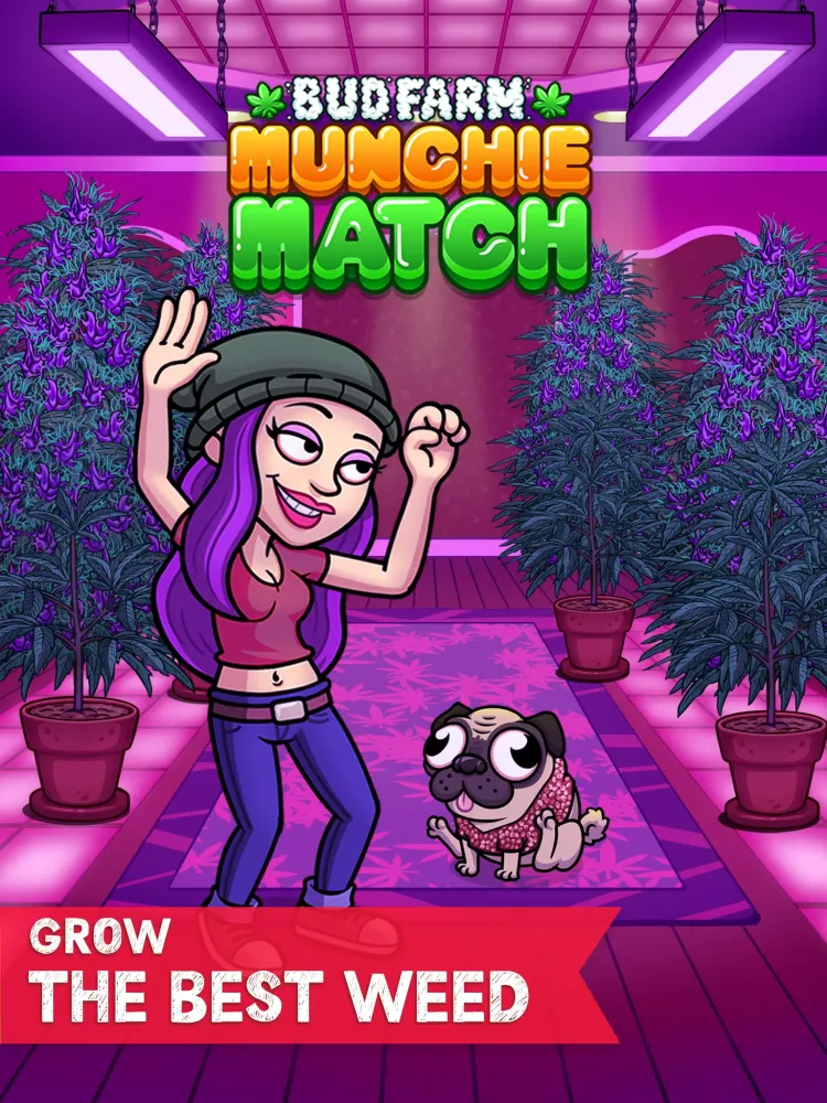 Bud Farm: Munchie Match स्क्रीनशॉट