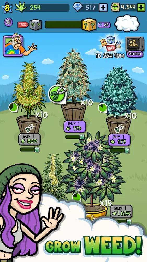Скриншоты Bud Farm: Quest for Buds