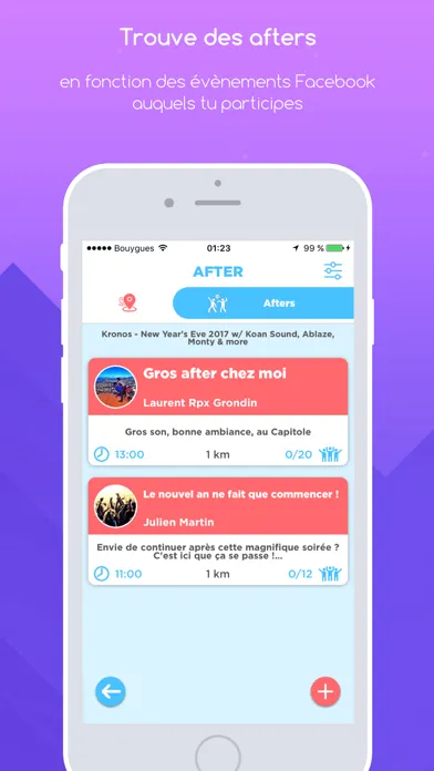 After - Trouve ton after party স্ক্রিনশট