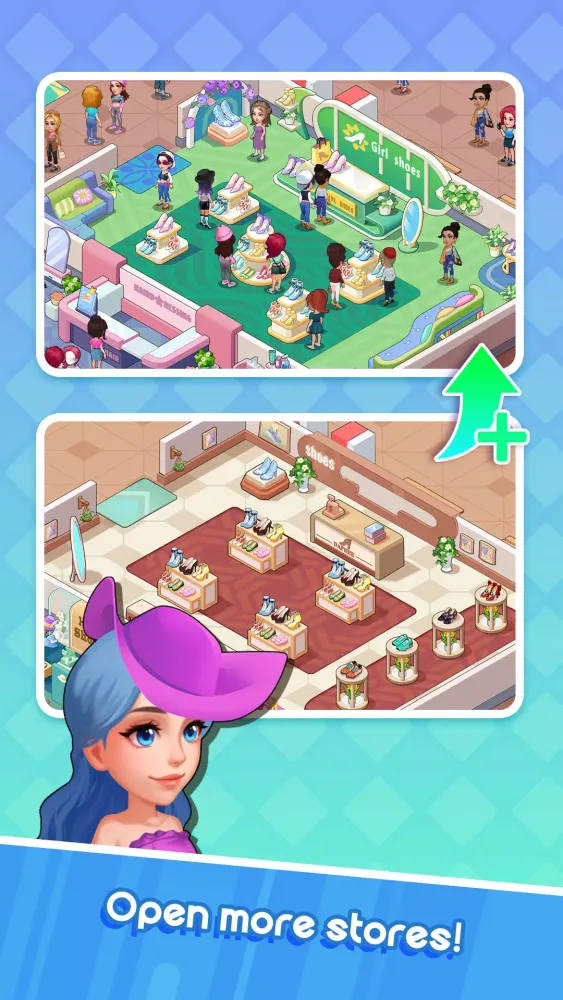Idle Super Mall سکرین شاٹس