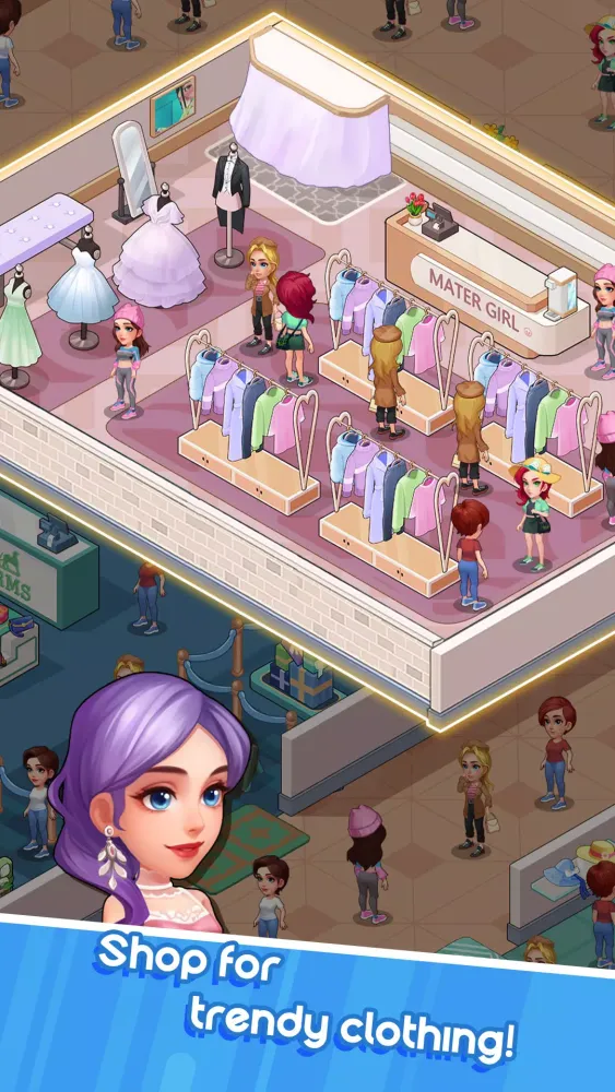 Idle Super Mall سکرین شاٹس