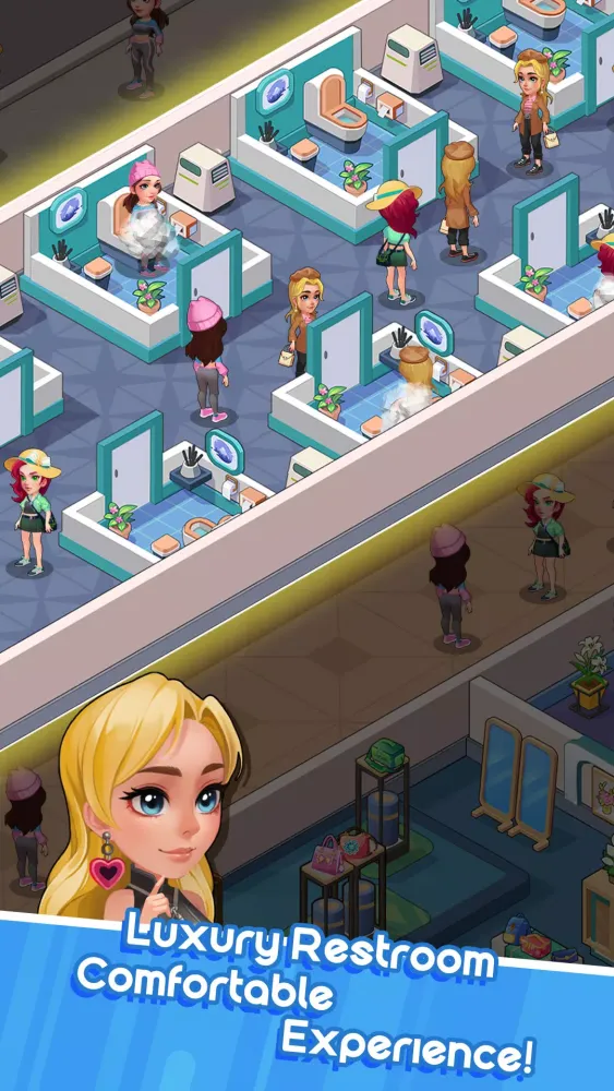 Idle Super Mall سکرین شاٹس