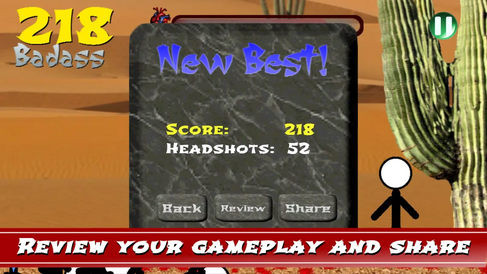 Stickman Get Over Here! سکرین شاٹس