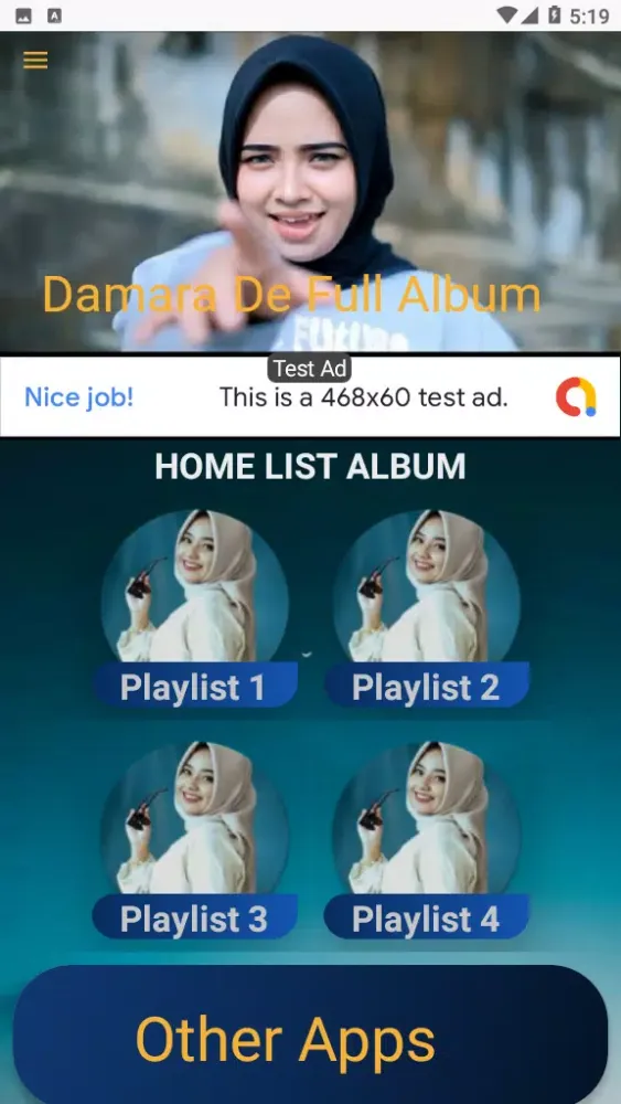 Ảnh chụp màn hình của Lagu Damara De Mp3 Offline